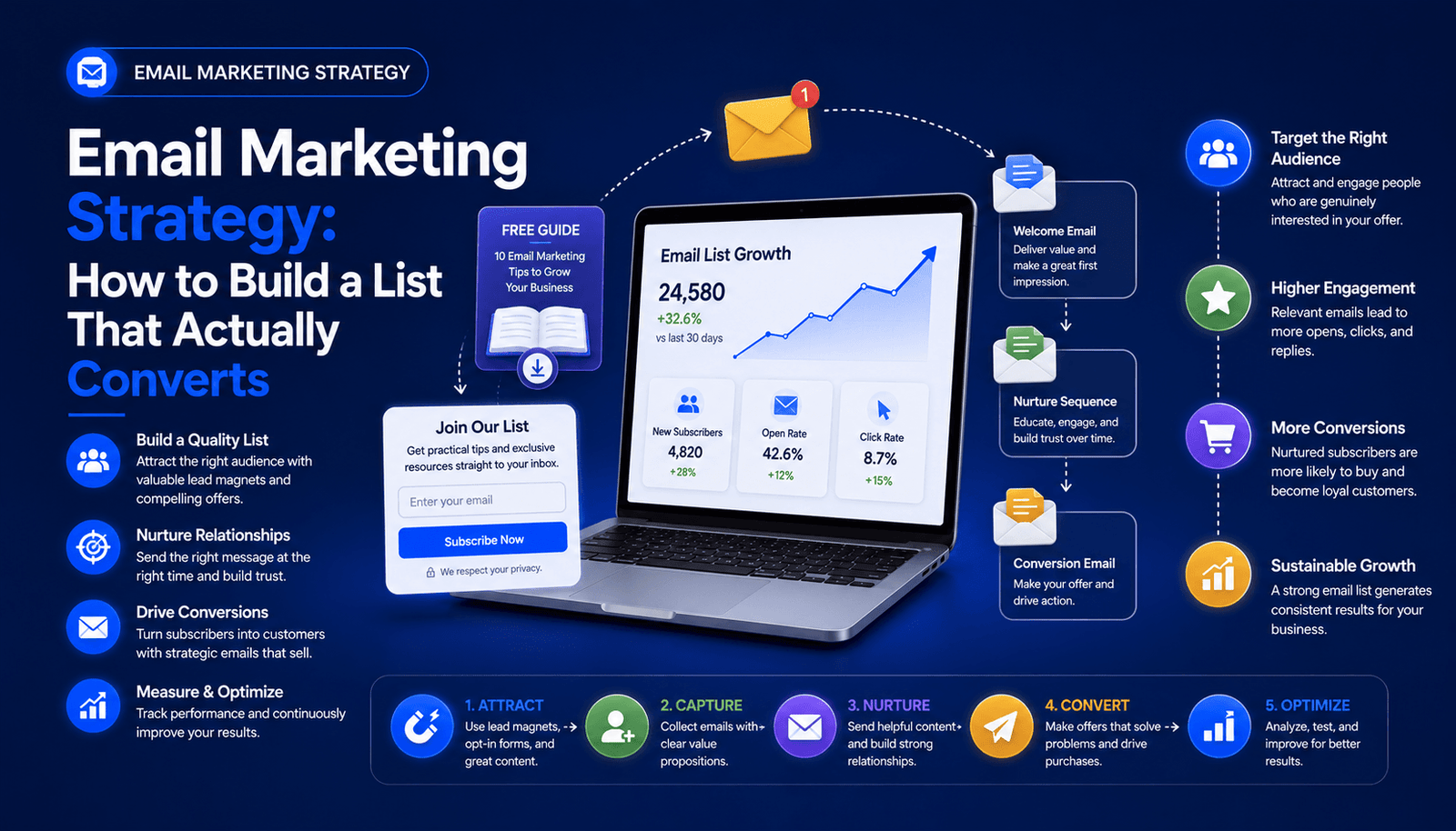Email Marketing Strategy: How to Build a List That Actually Converts Email Marketing Strategy How to Build a List That Actually Converts