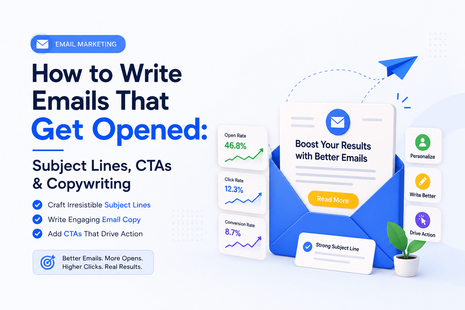 How to Write Email That Gets Opened: Subject Lines, CTAs & Copywriting How to Write Email That Gets Opened: Subject Lines, CTAs & Copywriting
