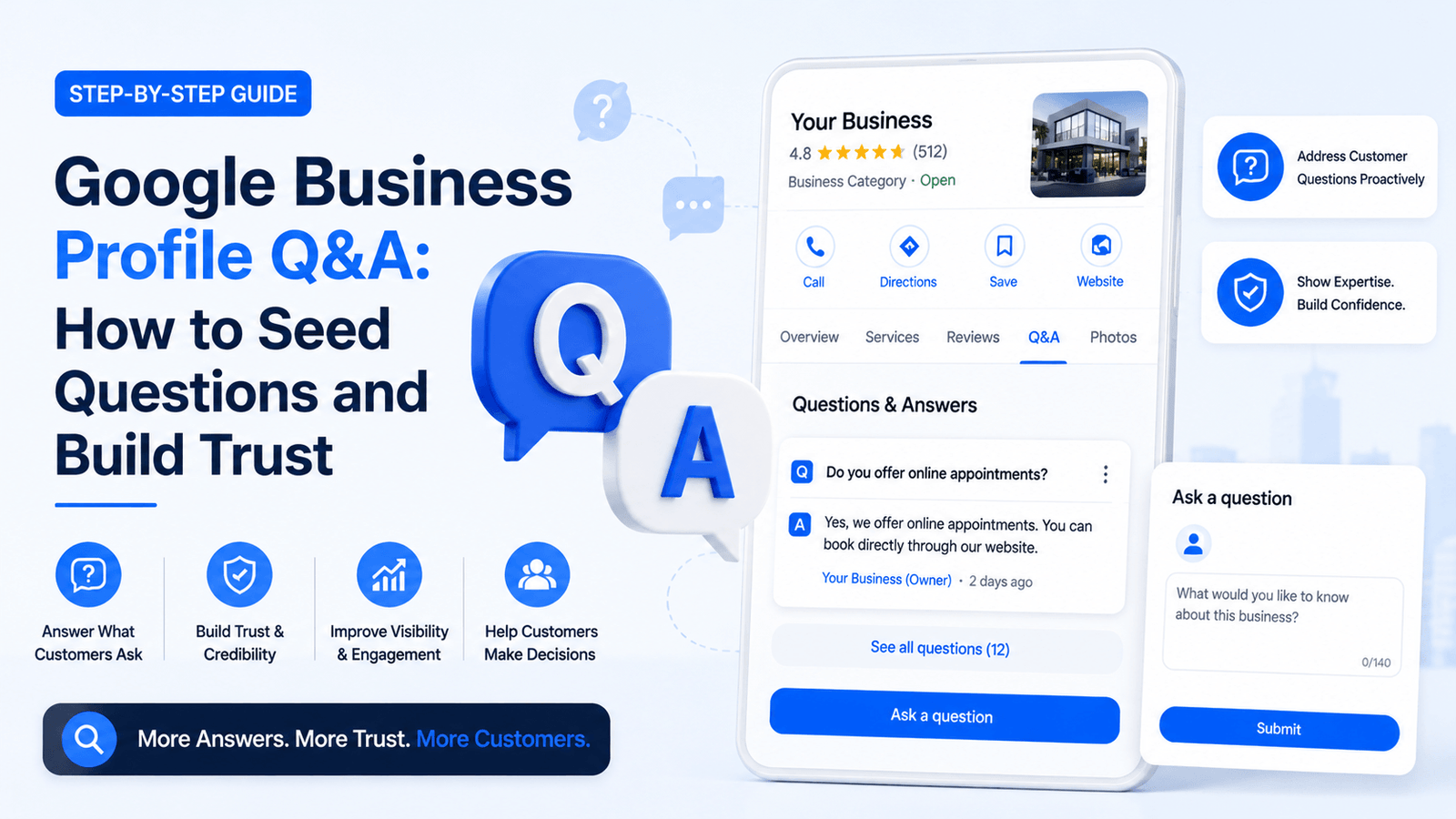 google business profile Q&A