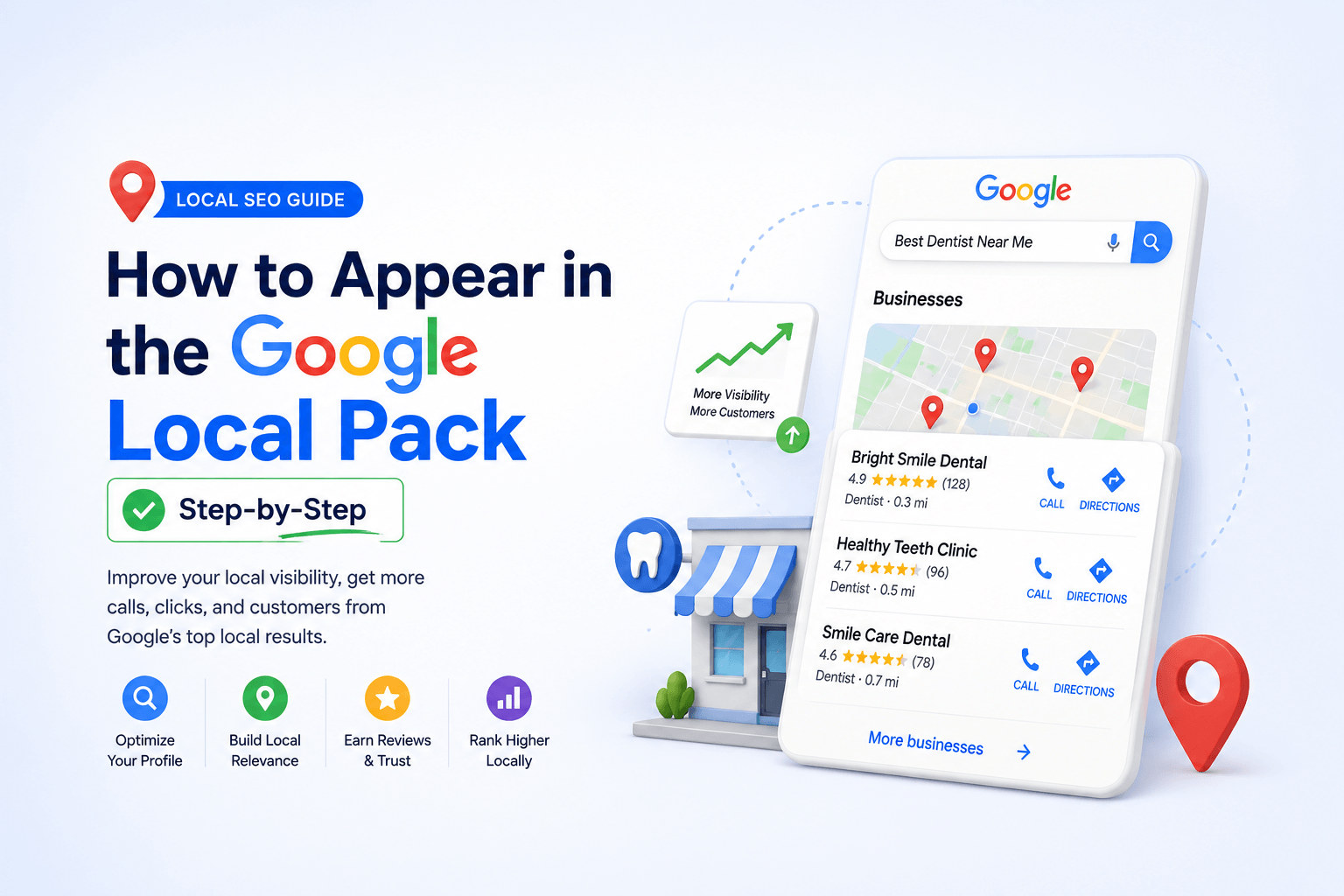 How to Appear in the Google Local Pack (Step-by-Step)