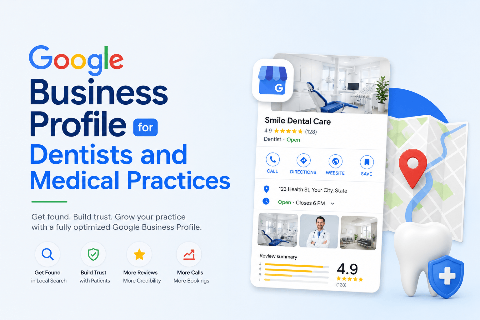 google business profile dentist